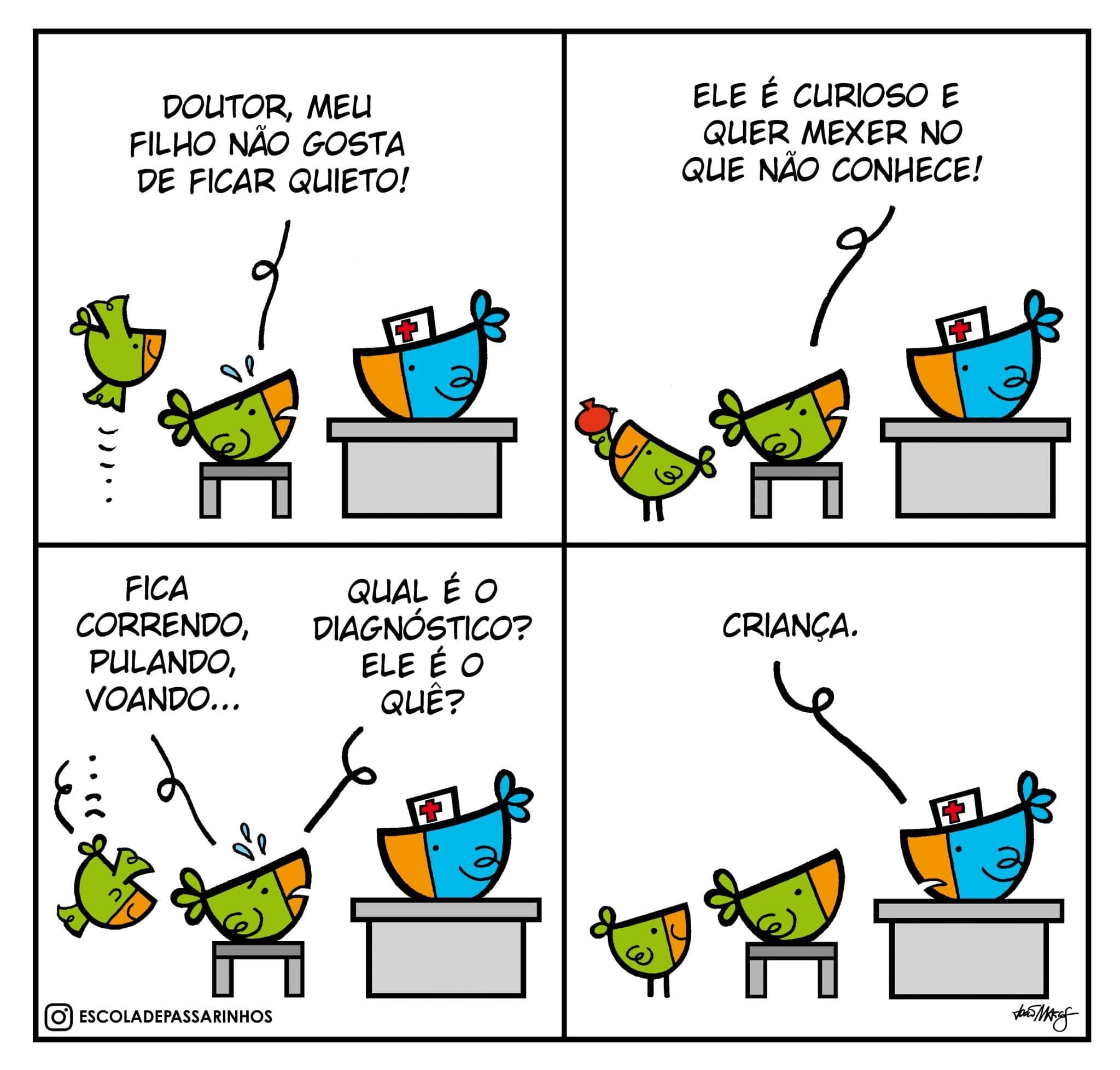 Tirinha do Dia